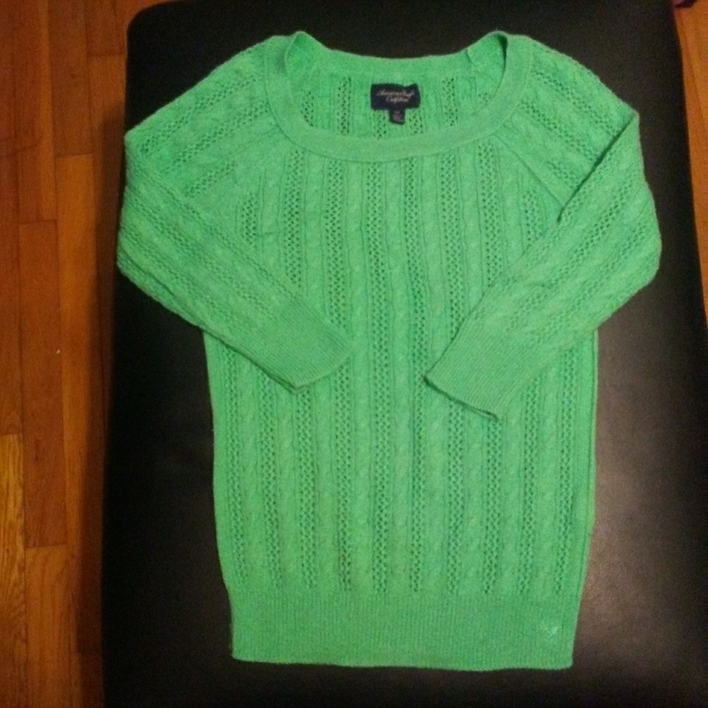 American Eagle Outfitters Mint sweater